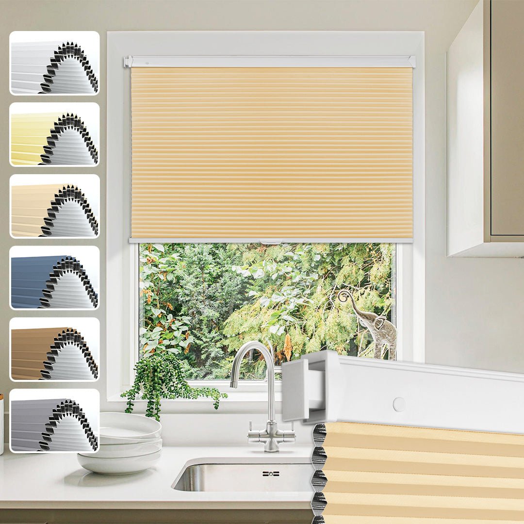 ハニカムスクリーン コードレス式 つっぱり式 - Grandekor