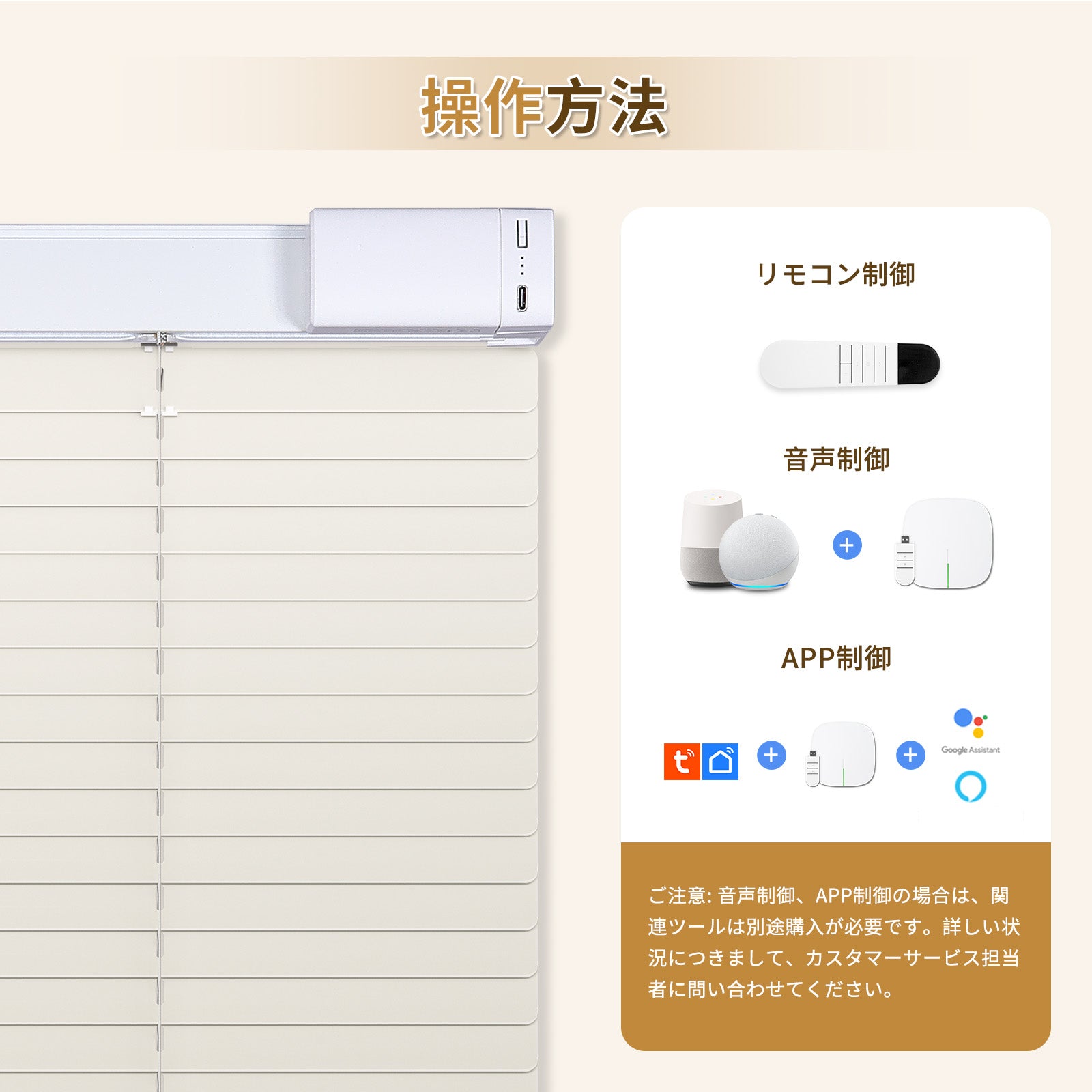 アルミブラインド 電動式 ボックス型 - Grandekor