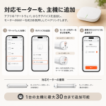 電動カーテン用スマートハブ｜アプリ・音声操作・最大30台対応